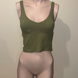 Lululemon align cropped tank top size 0